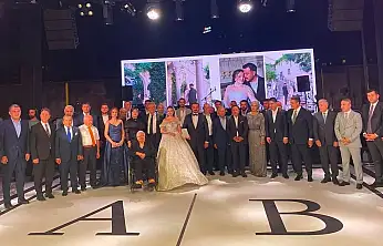Başpınar Ailesi'nin mutlu günü: Berke ve Aslı çifti dünyaevine girdi
