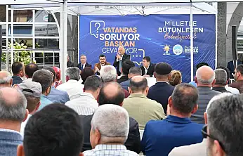 Bünyan'da 'Vatandaş Soruyor, Başkan Cevaplıyor' programı