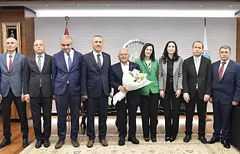Çevre haftasında Büyükkılıç'a nezaket ziyareti