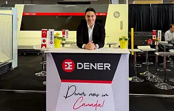 Dener Makina'nın 52 yıllık tecrübesi Kanada'ya taşındı