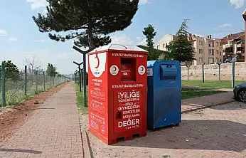Hacılar'da kıyafet bağış kutuları hizmete girdi