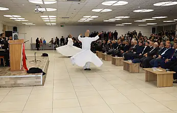 Hz. Mevlana vuslatının 752'nci yılında Yahyalı'da Şeb-i Arus programıyla anıldı