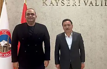 İş İnsanı Fatih Yücel'den Vali Gökmen Çiçek'e ziyaret