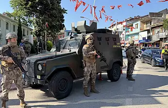 'Önüne bak' tartışmasının ardından bölgede yoğun güvenlik önlemi
