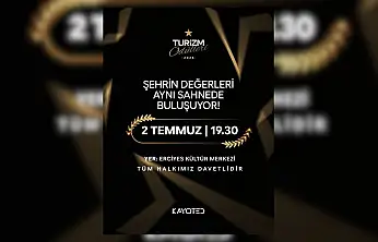 KAYOTED 2. Kayseri Turizm Ödülleri bu akşam sahiplerini buluyor