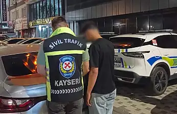 Kayseri'de drift yapan sürücüye 140 bin TL ceza
