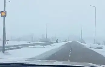 Kayseri'de kar yağışı nedeniyle kapalı tüm güzergahlar trafiğe açıldı