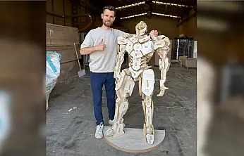 Kayseri'de mühendislik ve zanaat buluştu! Mobilyadan robot doğdu