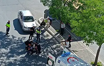 Kayseri'de otomobilin çarptığı yaşlı adam hafif yaralandı