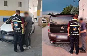 Kayseri'de yayaya yol vermeyen 2 sürücüye 11 bin TL ceza