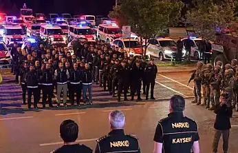 Kayseri'deki dev uyuşturucu operasyonunda 211 kişi tutuklandı