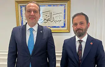 Kayseri'den Ankara'ya kritik temas: Özcan, Erbakan'la görüştü