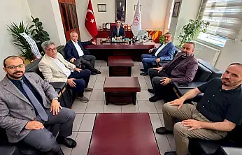 Kayseri Devlet Hastanesi'nde sağlık hizmetleri ile sanayi kuruluşları arasındaki iş birliği görüşüldü