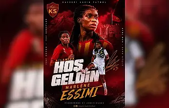 Kayseri Kadın FK' Kamerunlu futbolcu Marlene Essimi'yi renklerine bağladı