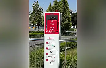 Kayseri Meydanı'na hayat kurtaran cihaz