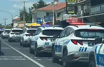 Kayseri polisi NATO Zirvesi için Ankara'ya gitti