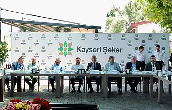 Kayseri protokolü Kayseri Şeker'de buluştu
