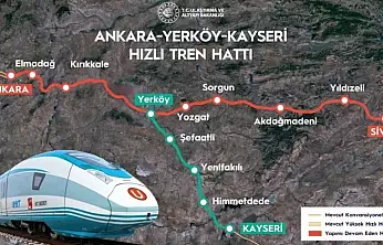 Kayseri YHT Projesi'nde son durum ne?