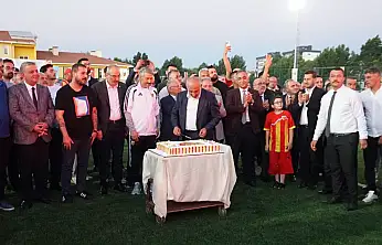 Kayserispor'dan 60'ıncı yıla yakışan kutlama