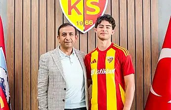 Kayserispor, Kayra Cihan ile 3 yıllık sözleşme imzaladı