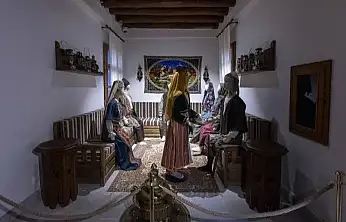 Koramaz Vadisi Müzesi'nde geleneksel evlilik kültürü ziyaretçilere anlatılıyor