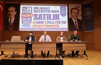 Melikgazi'nin 'kazan kazan finans modeli' vatandaşa yine kazandırdı