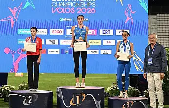 Olimpik sporcu Sümeyye Erol Balkan ikincisi oldu
