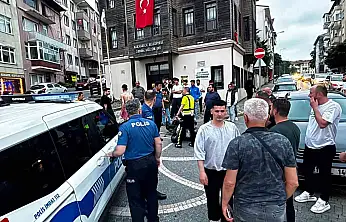 Polisin dur ihtarına uymadı, araçlara çarpınca yakalandı