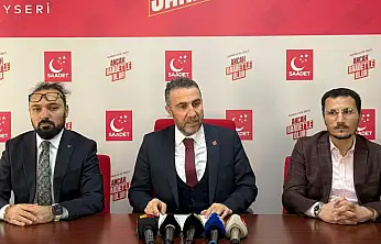 Saadet Partisi Kayseri'de rekor üye artışı: Bu yükseliş umudun göstergesidir