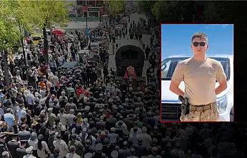 Şehit Abdurrahman Hilal'e memleketinde gözyaşlarıyla veda