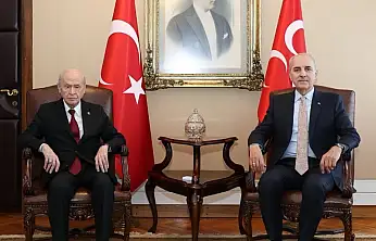 TBMM Başkanı Kurtulmuş'tan Bahçeli'ye ziyaret