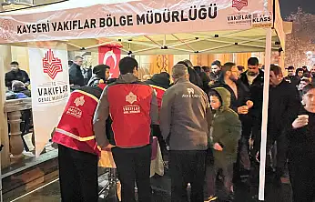 Vakıflar Bölge Müdürlüğü'nün iftar noktaları belli oldu