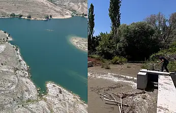 Yeşilhisar'da Akköy Barajı'nın vanası açıldı