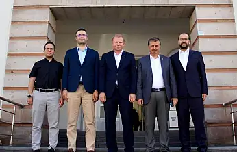 Yeşilhisar heyetinden Başhekim Çöl'e hayırlı olsun ziyareti