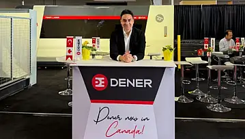 Dener Makina'nın 52 yıllık tecrübesi Kanada'ya taşındı