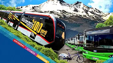 Kayseri, ulaşımda verimlilik modeli kurdu: 10 yılda 90 milyon km tasarrufa ulaştı