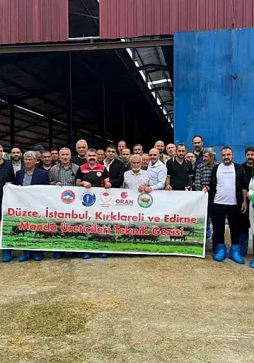Kayseri'de manda yetiştiriciliğine bütüncül destek