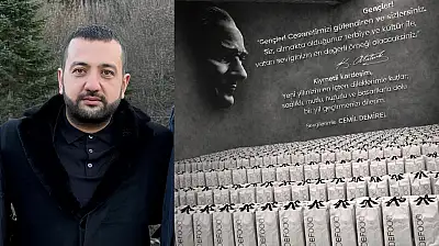 İş İnsanı Demirel, çocukların içini kışlık mont hediyesiyle ısıttı