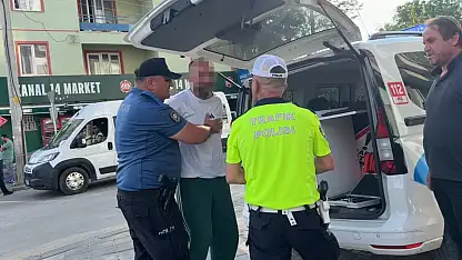 Ortalığı birbirine katıp, polise saldırmaya kalkışan sürücüye 350 bin lira ceza