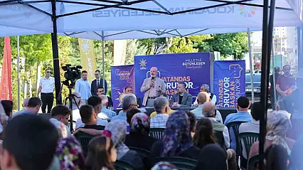 Başkan Çolakbayrakdar: Her haneye dokunan hizmet üretiyoruz