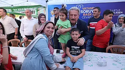 Başkan Palancıoğlu, Selimiye'de vatandaşla buluştu