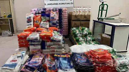 Başkentte kaçak deterjan operasyonu
