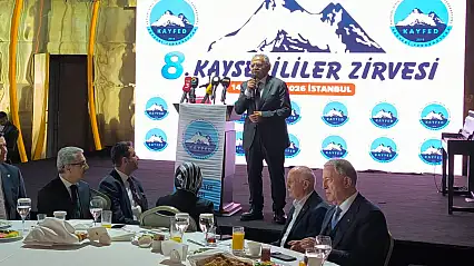Büyükkılıç: Birliğin ve beraberliğin en önemli merkezilerinden birisi Kayseri'dir