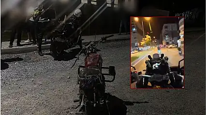 Film sahnelerini aratmayan kovalamaca polis kamerasında