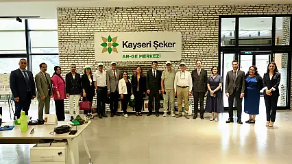 Geleceğin tarımı Kayseri Şeker'de masaya yatırıldı