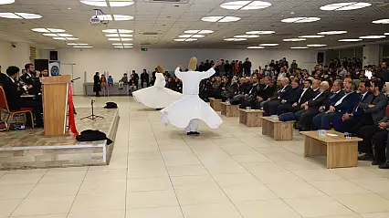 Hz. Mevlana vuslatının 752'nci yılında Yahyalı'da Şeb-i Arus programıyla anıldı