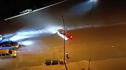 Kahramanmaraş'ta drift atan sürücüye 140 bin TL ceza