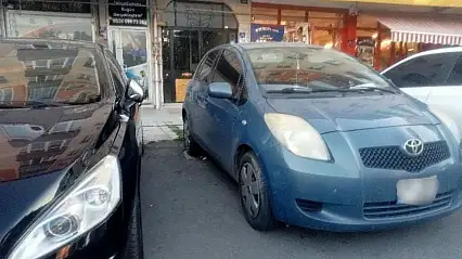 Kayseri'de engelli rampasına park tepkisi