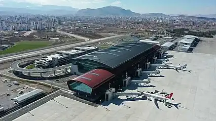Kayseri Havalimanı'nda haziran ayında 218 binin üzerinde yolcuya hizmet verildi