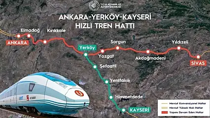 Kayseri YHT Projesi'nde son durum ne?